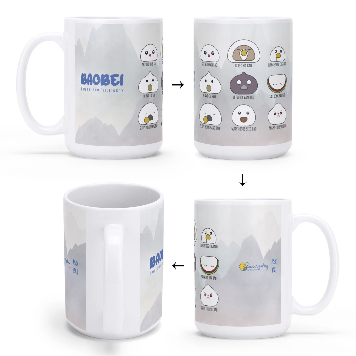 All Over Printing White Mug (45 days pre-order)