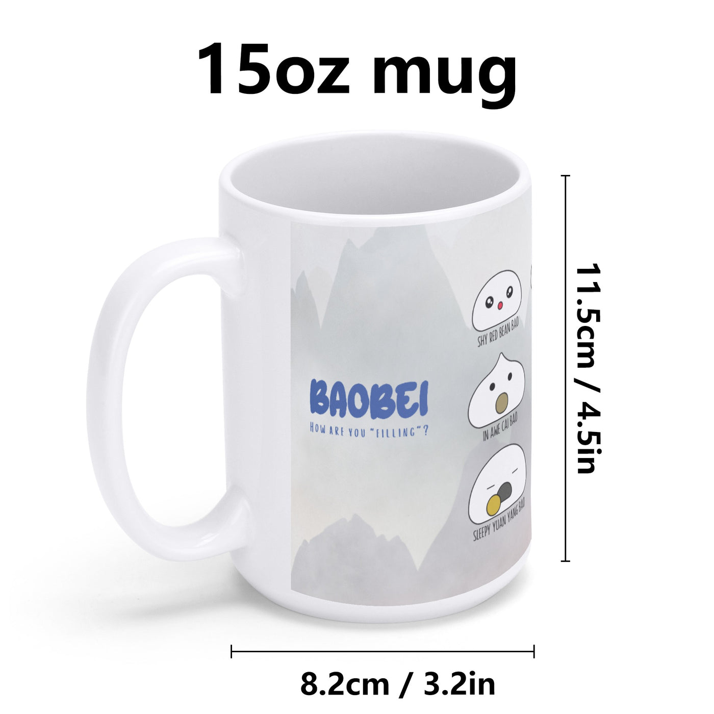 All Over Printing White Mug (45 days pre-order)