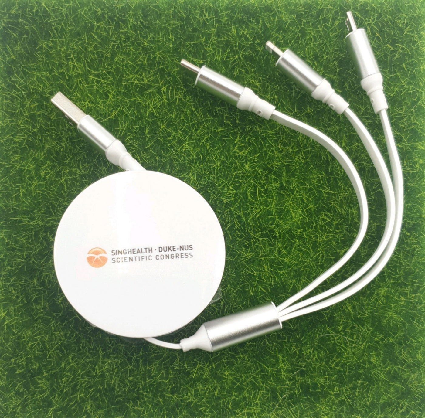 Logo Customised 3 in 1 Charging Cable (30 Days Pre-Order)