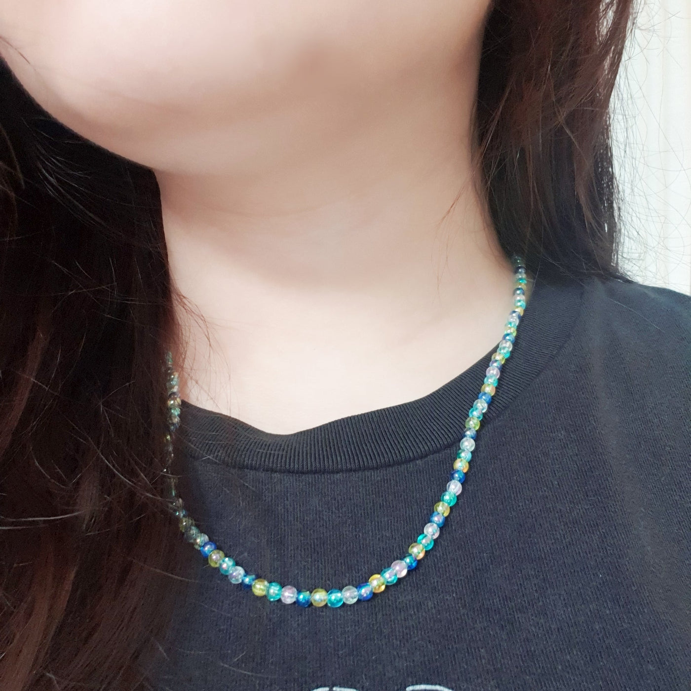 Hand Beaded Necklace (LBM)