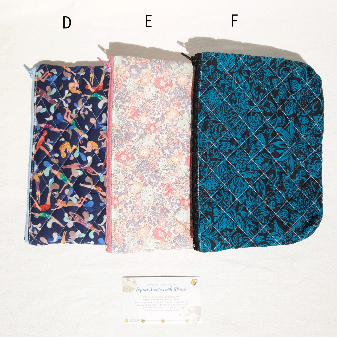 Quilted Liberty Pouch