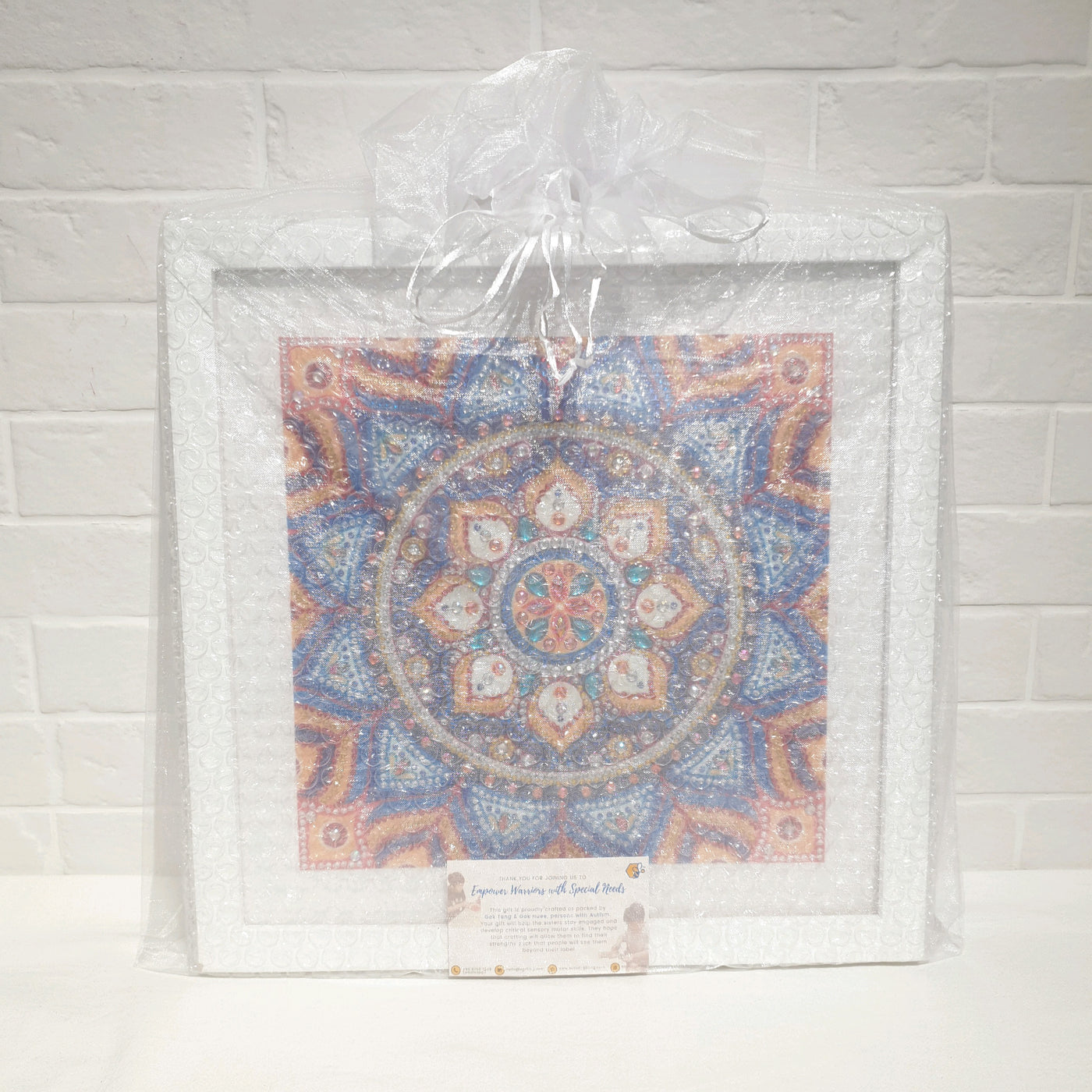 Mandala Half-Bead Diamond Art
