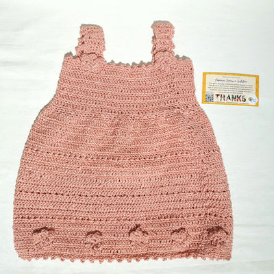 Hand Crocheted Baby Dress