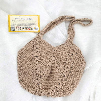 Hand crocheted Mini Handbag