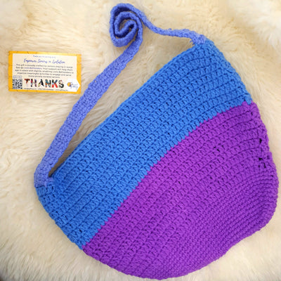 Hand Crocheted Shoulder Bag