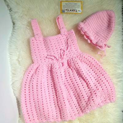 Hand Crochet Baby Clothes Set