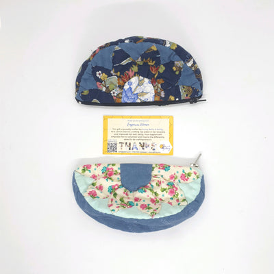 Hand sewn Patchwork Watermelon Purse