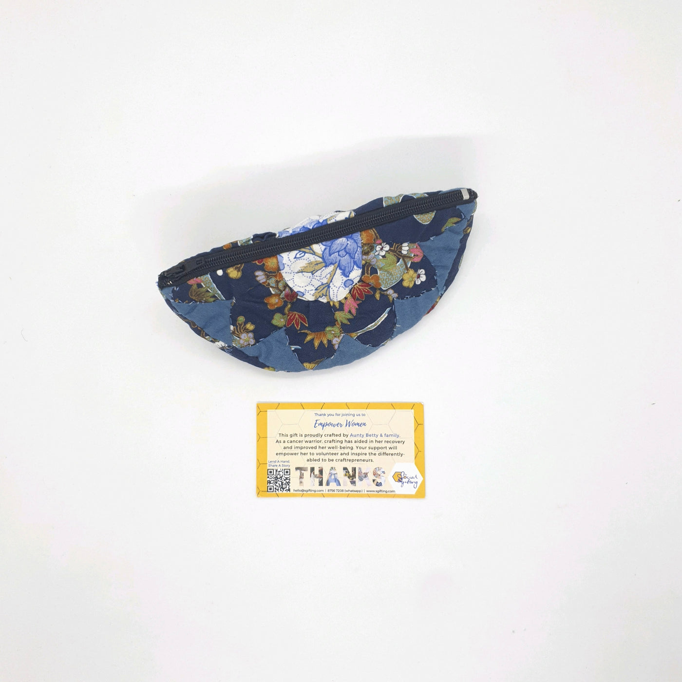 Hand sewn Patchwork Watermelon Purse
