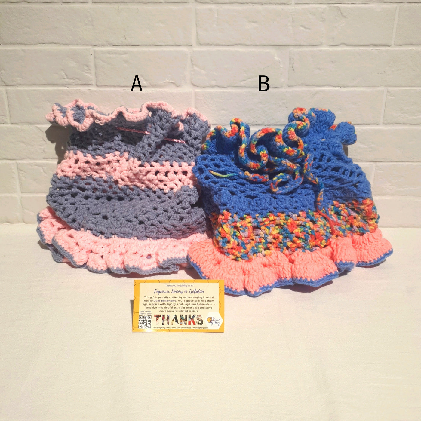 Hand Crocheted Tissue Box Holder