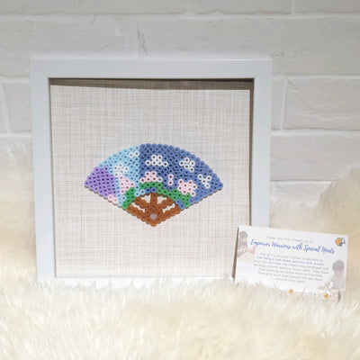 Assorted Hama Beads with Wooden Frame (20 x 20cm)