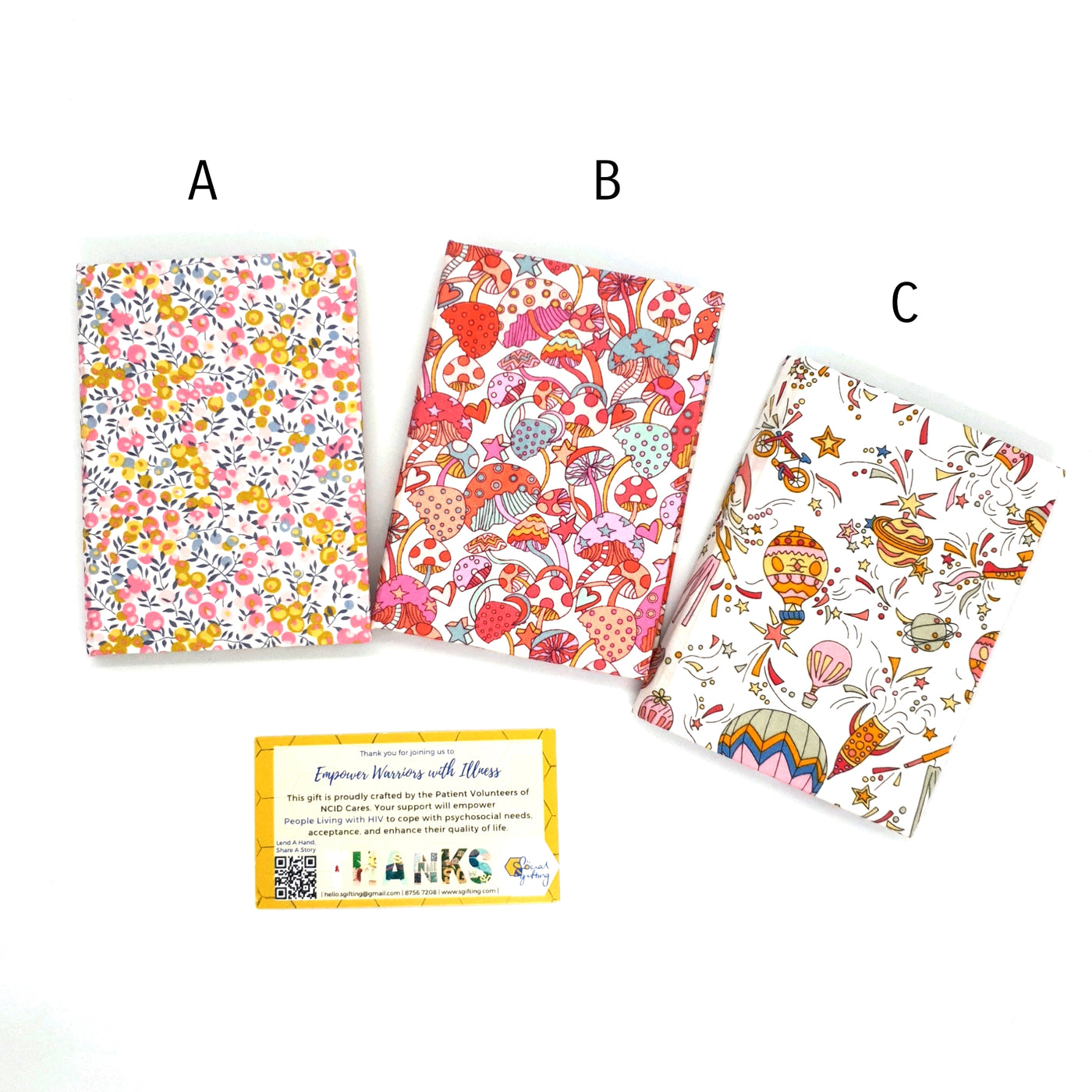 Assorted Pattern Memo Pad