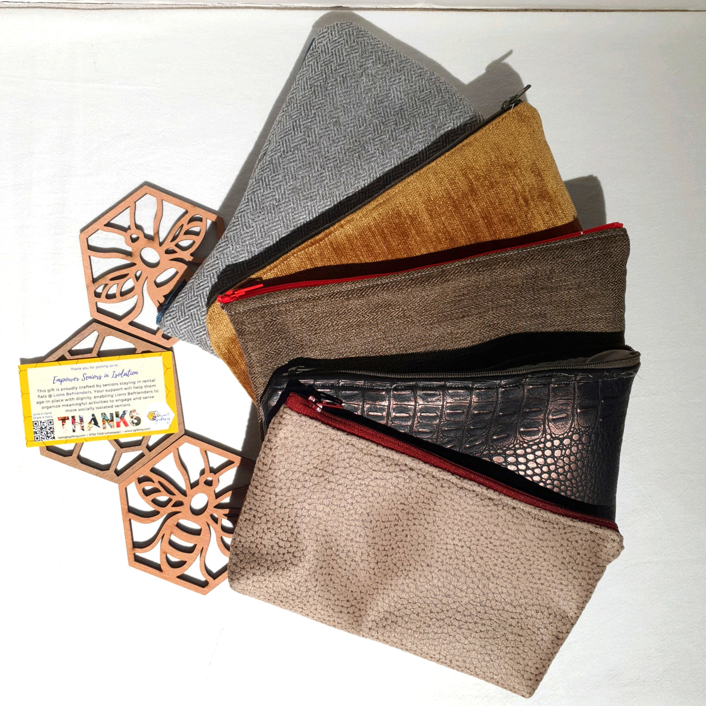Assorted Upcycled Pouches