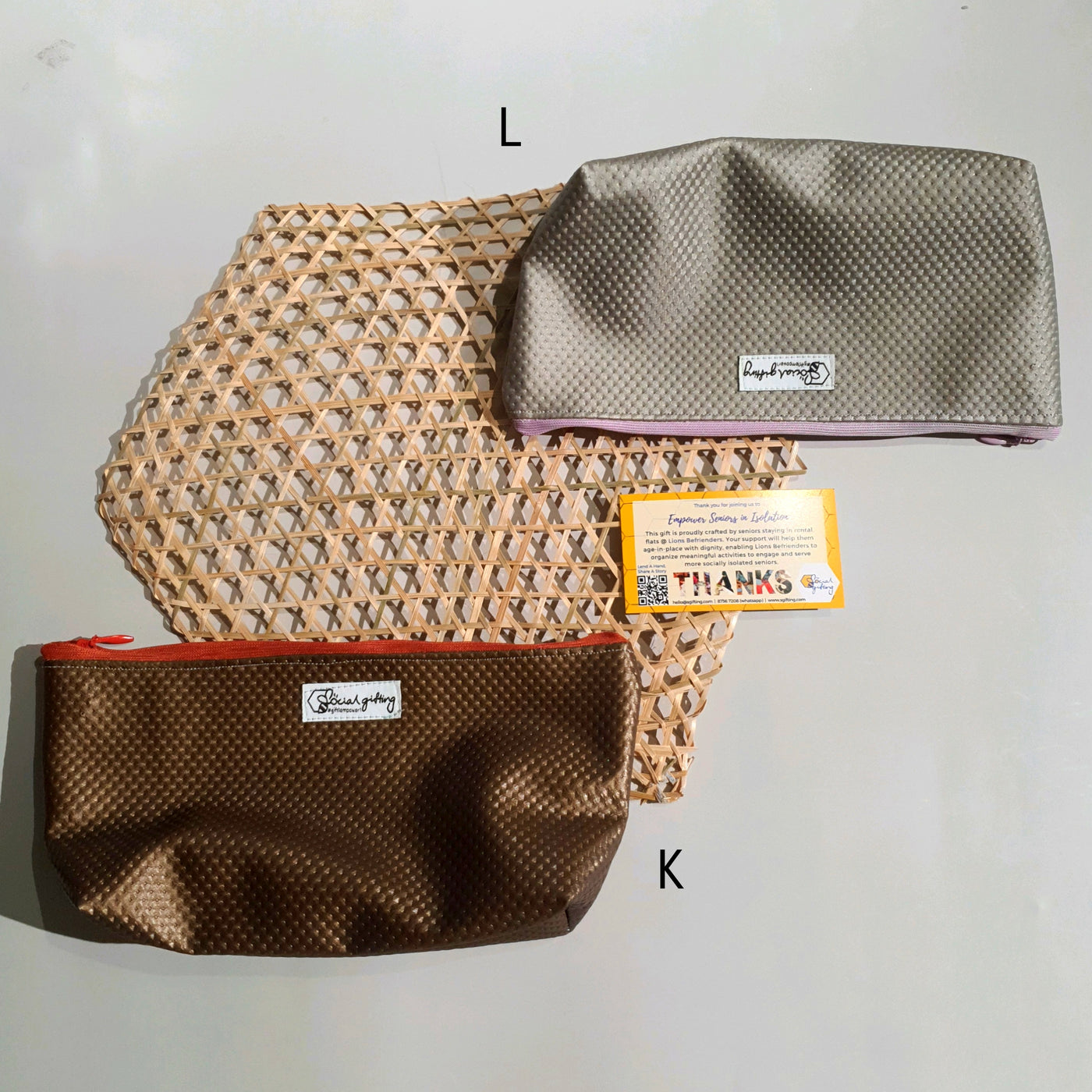 Assorted Leather Pouches (Medium)