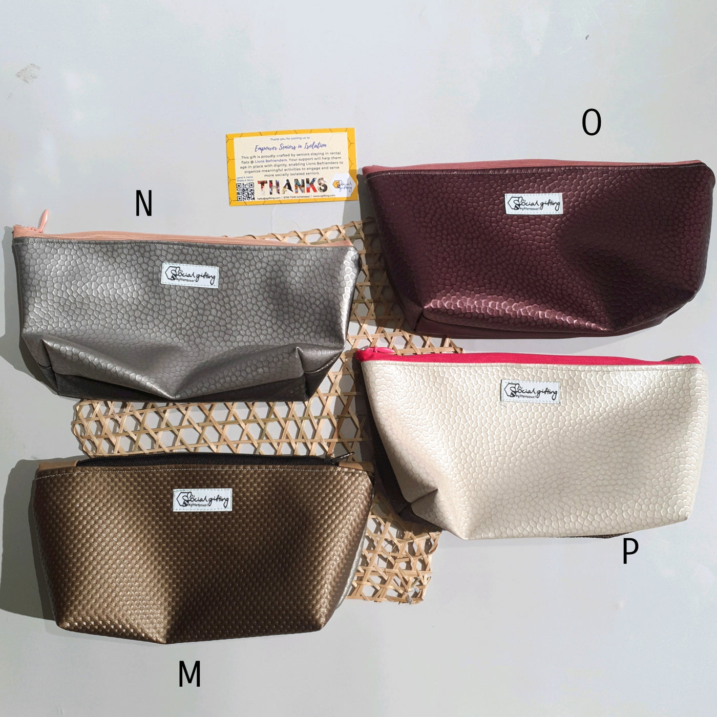 Assorted Leather Pouches (Medium)