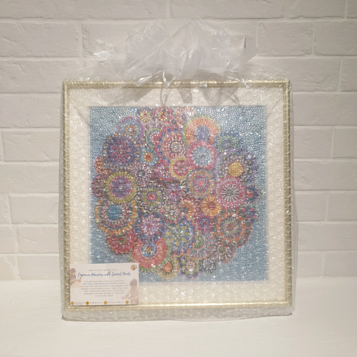 Diamond Art Circular Flowers (30 x 30)