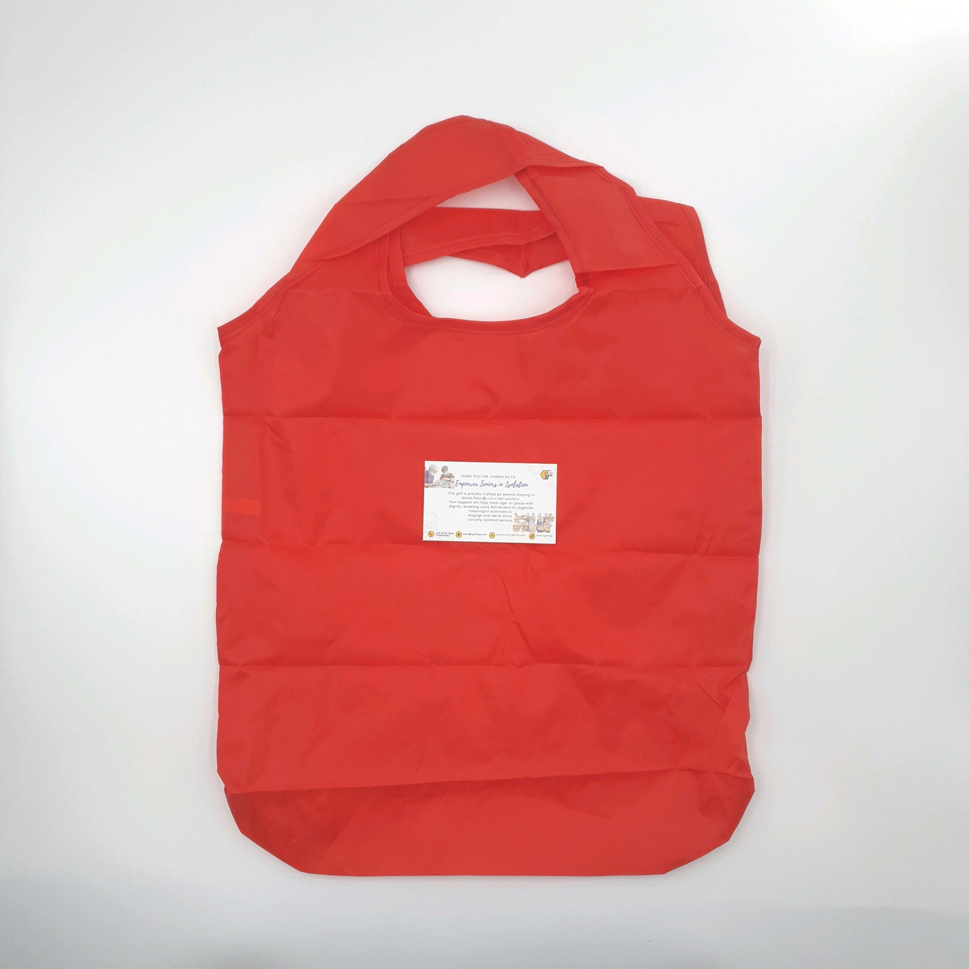 Nylon Eco Bag With Motivational Charm