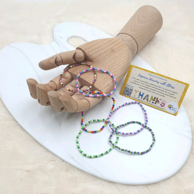 Hand Beaded Bracelet (Zann)