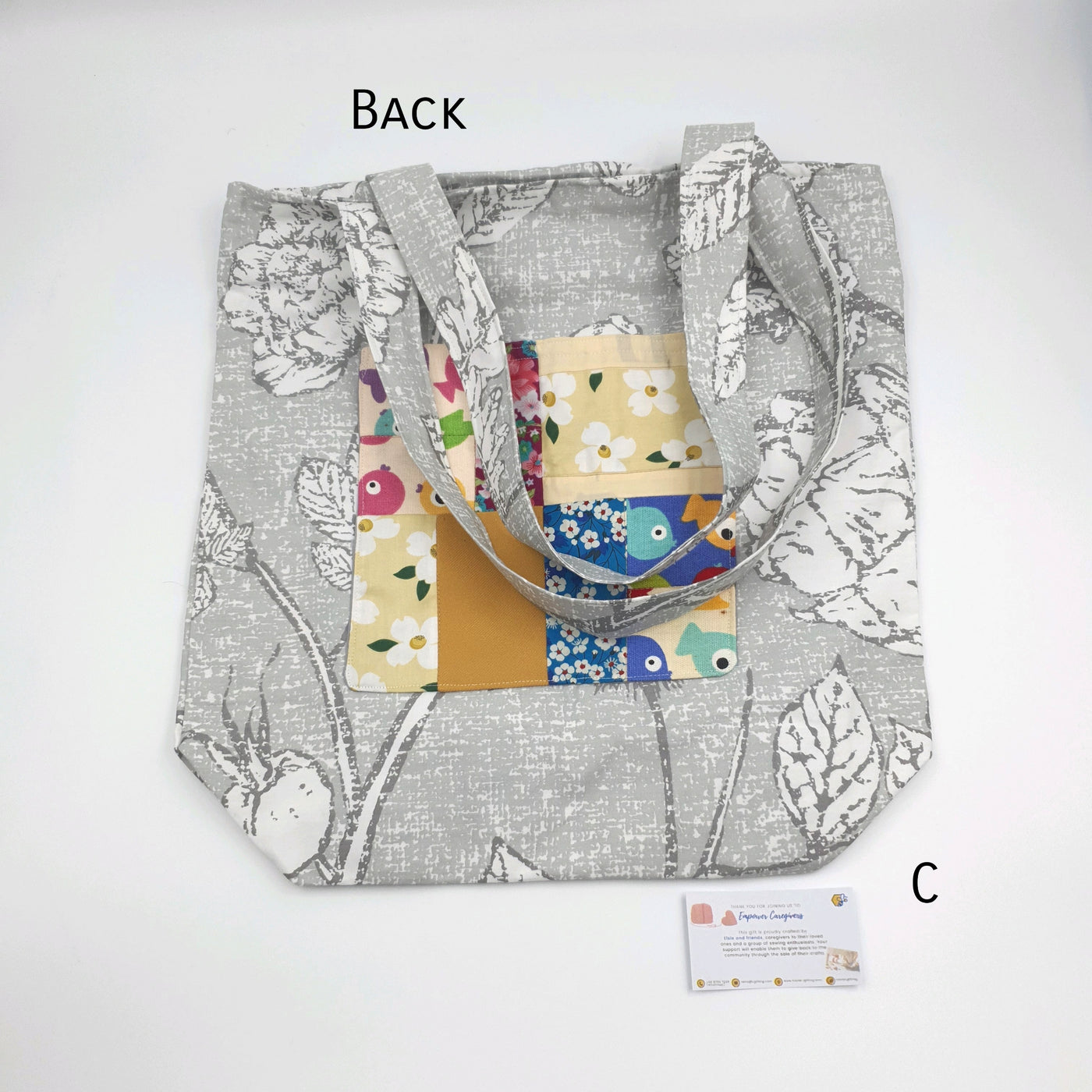 Large Patchwork Tote Bag