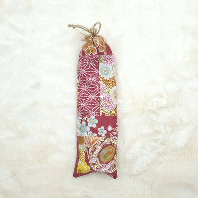 3-in-1 Wheat Cutlery Set w Fabric Pouch