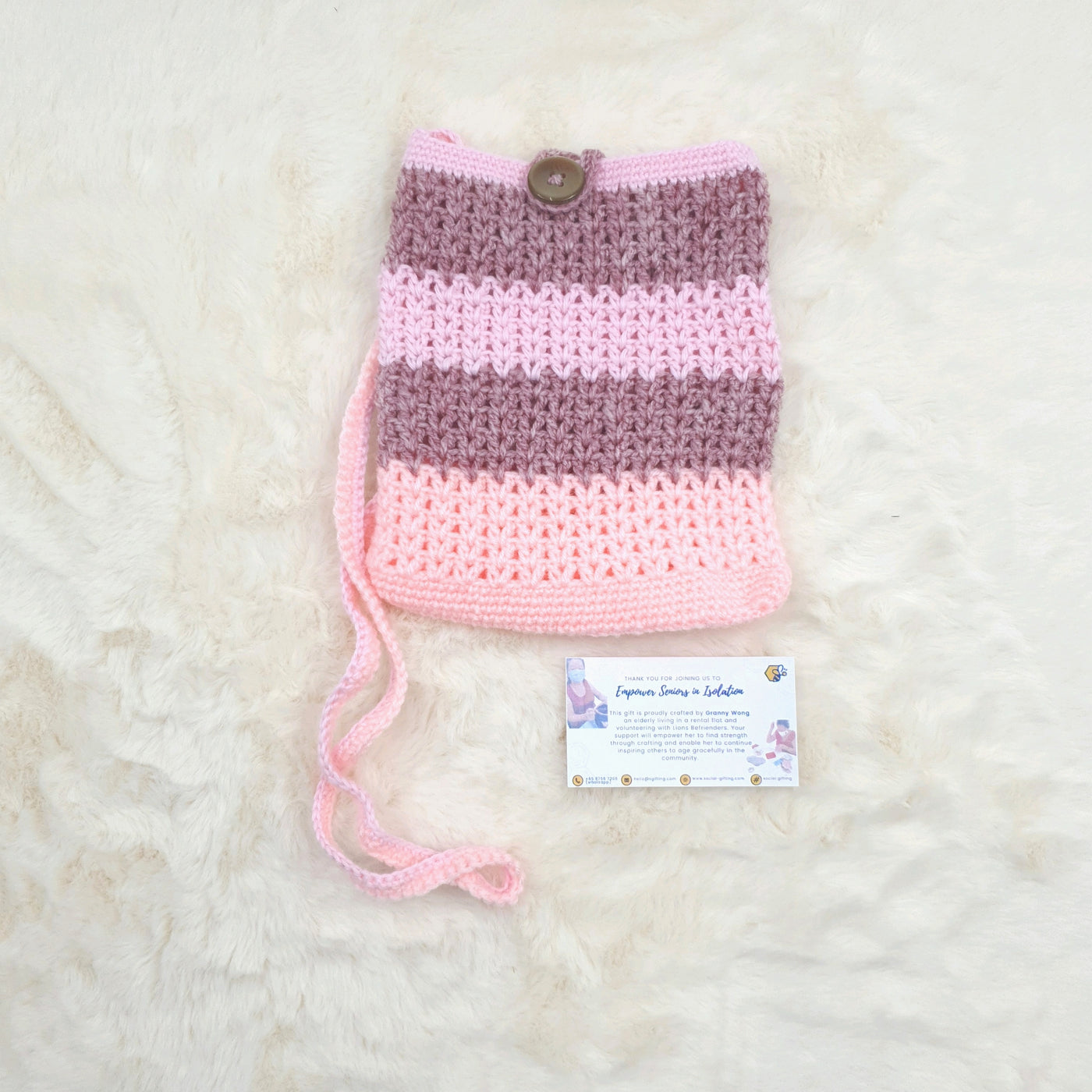 Hand Crocheted Sling Bag (Small)