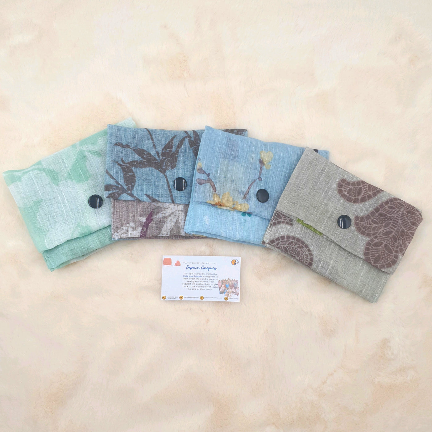 Hand Sewn Mesh Pouch
