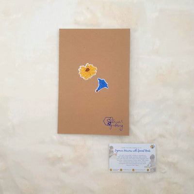 Diamond Art Stickers on Notebook