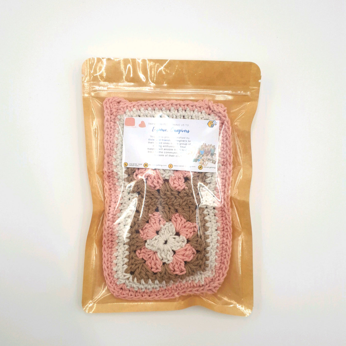 Crocheted Handphone Sleeve