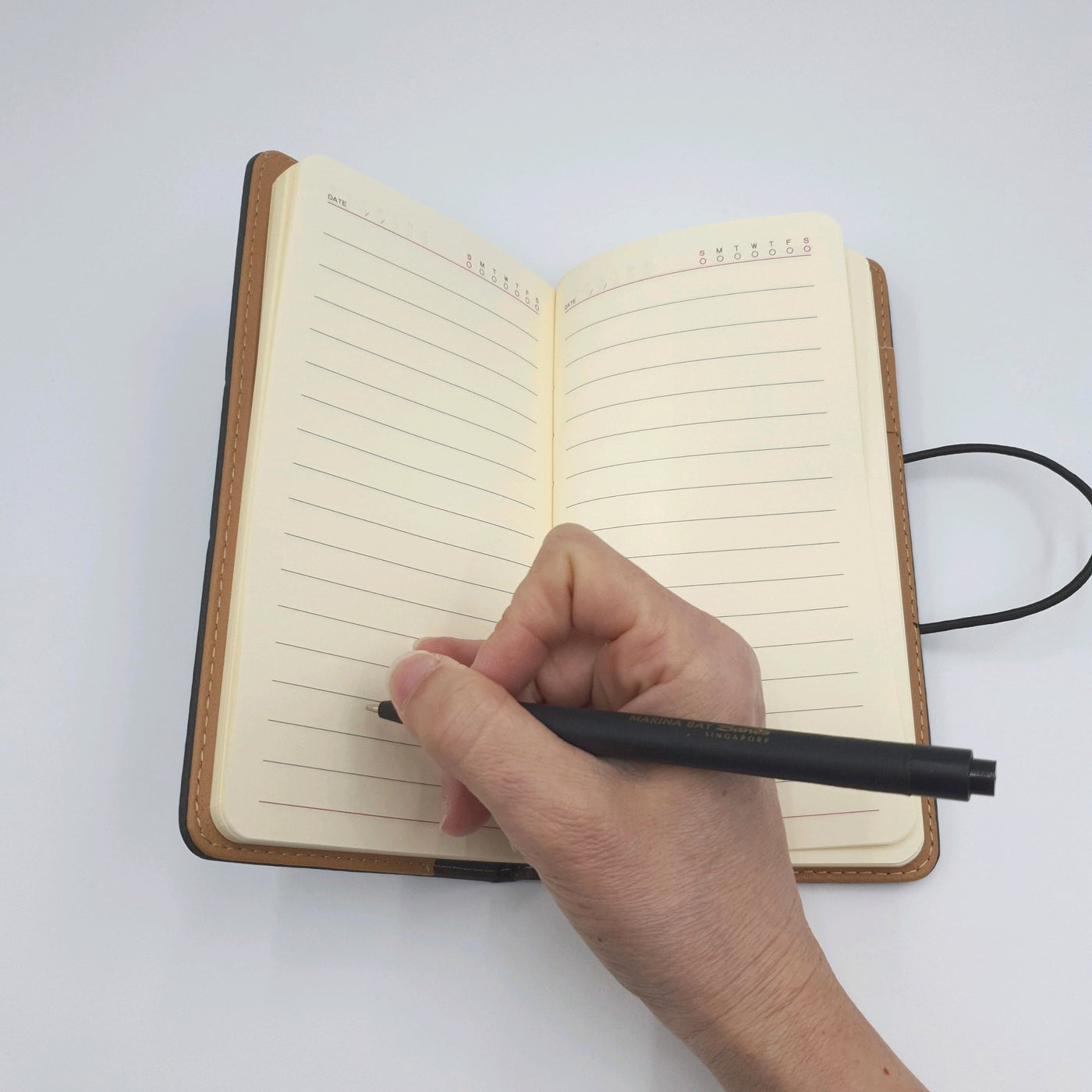 A6 PU Leather Journal with Pen and Box