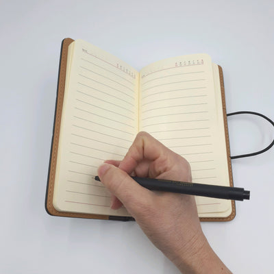 A6 PU Leather Journal with Pen and Box