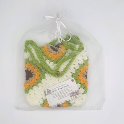 Hand Crocheted Bag with Sling