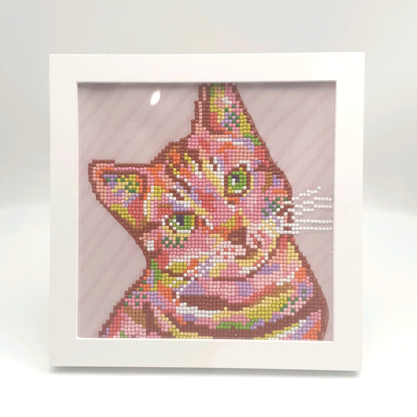 Cat Diamond Art Frame 23 x 23cm