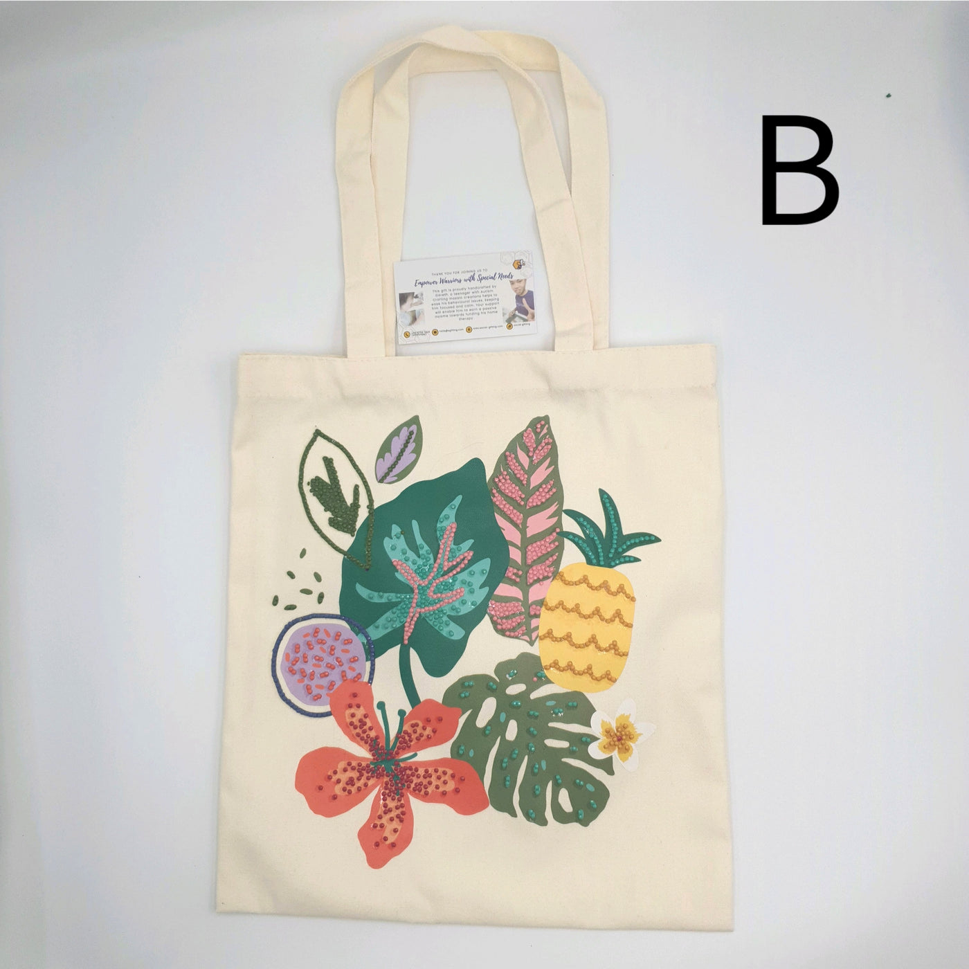 Diamond Art Tote Bag