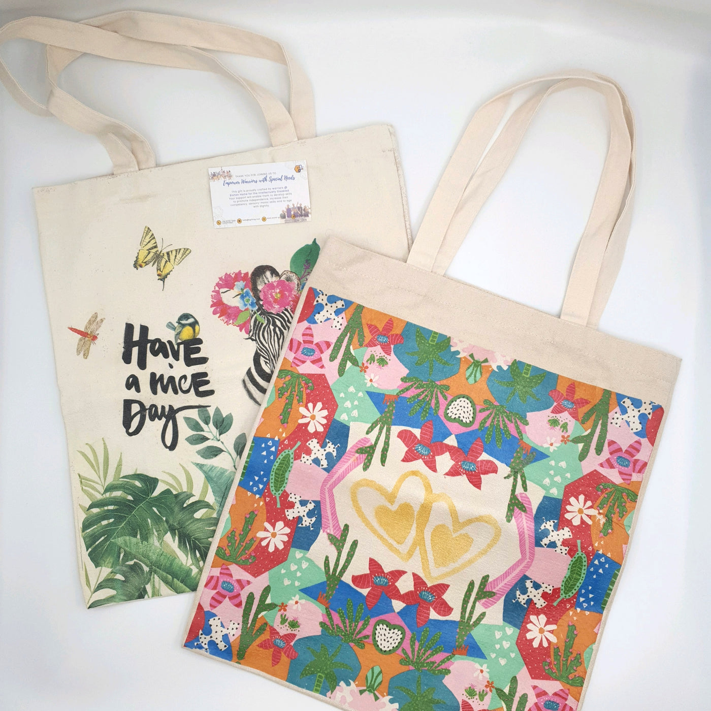 Decoupage Tote Bag