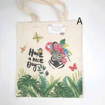 Decoupage Tote Bag