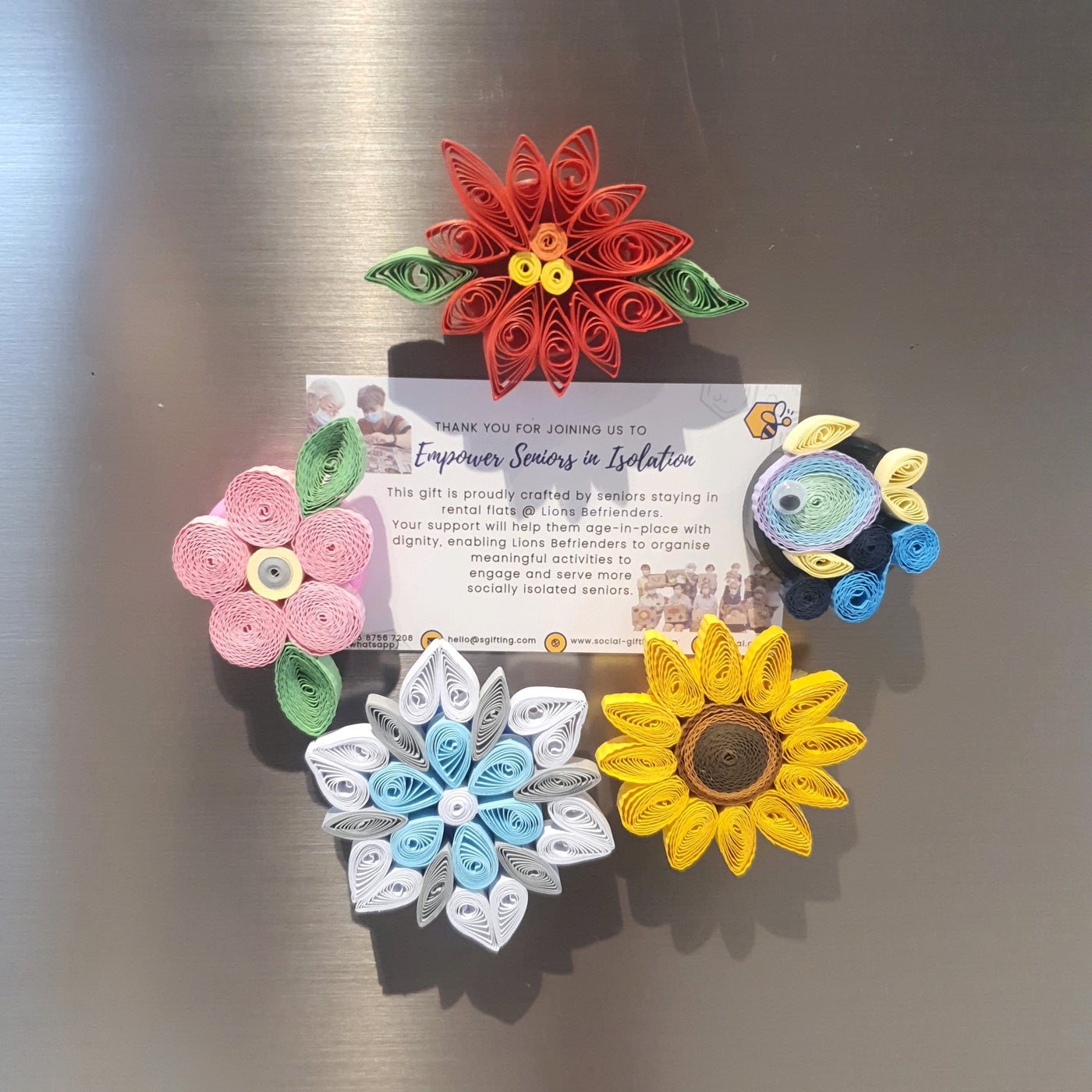 Paper Quilling Magnet