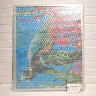 Turtle Diamond Art with Frame