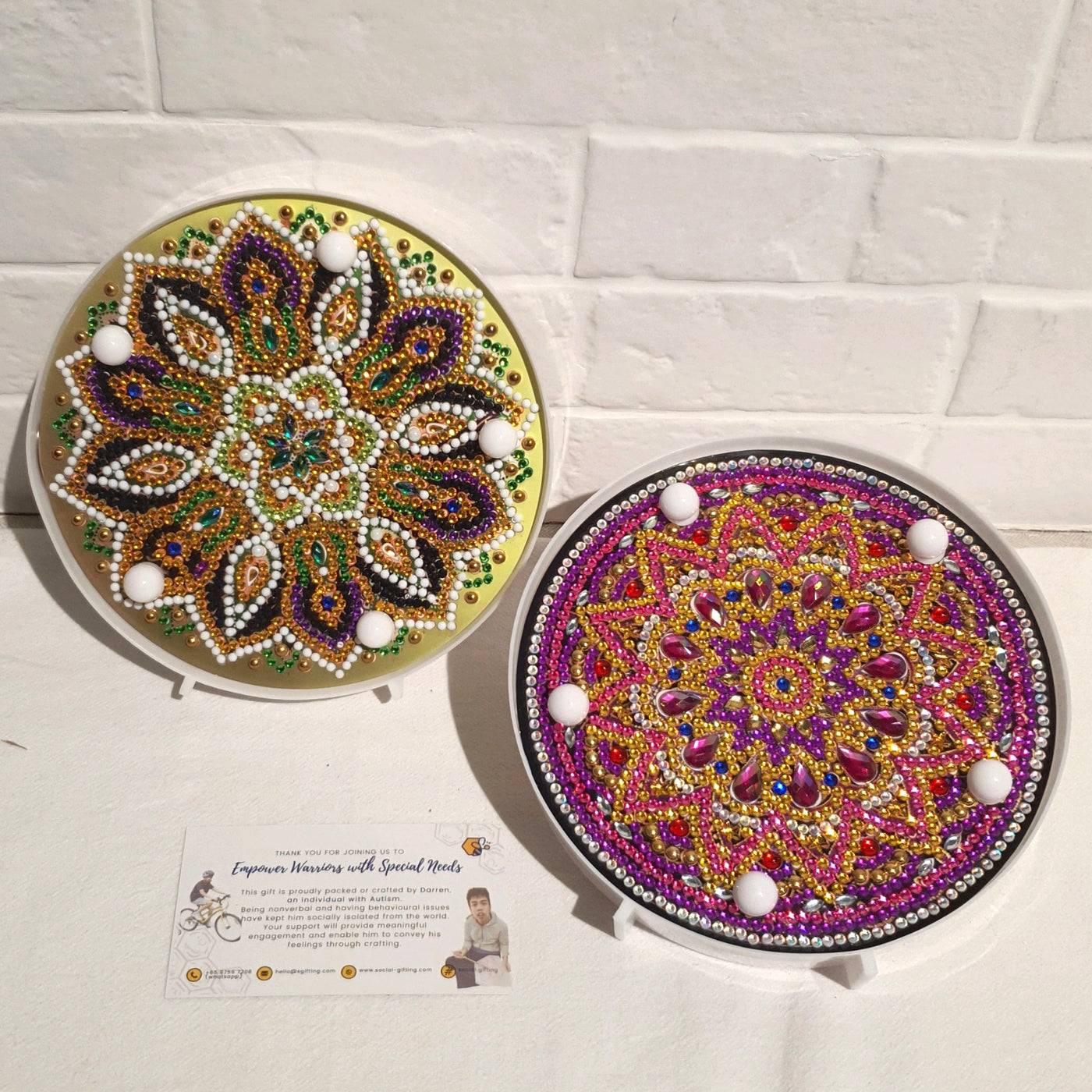15x15 Mandala Diamond Art Light