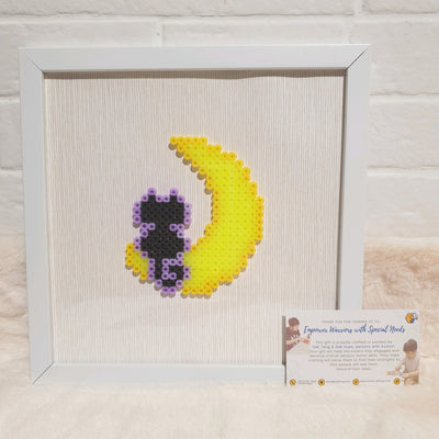 Assorted Hama Beads with Wooden Frame (20 x 20cm)