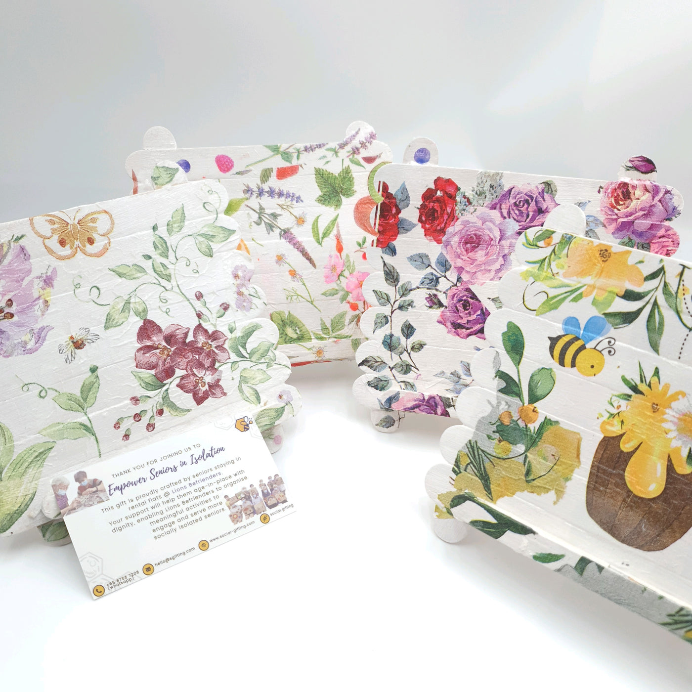 Decoupage Phone Stand