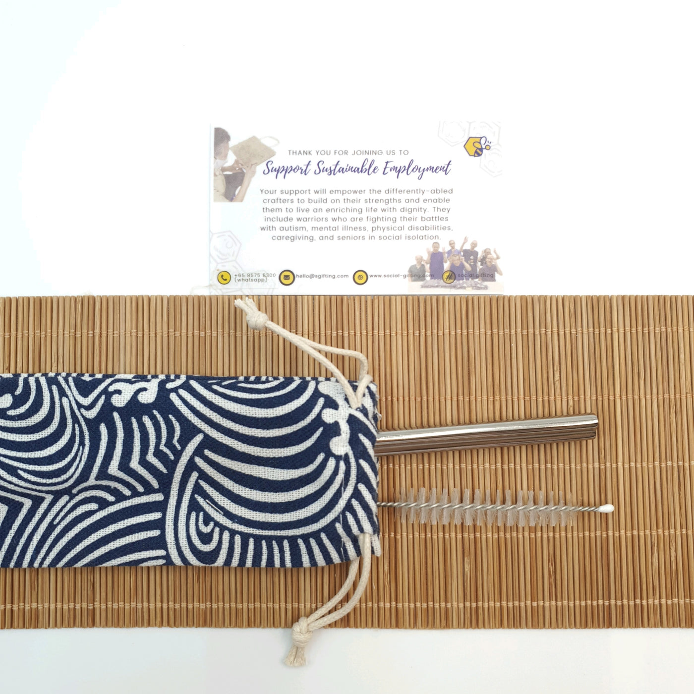 Stainless Steel Heart Shaped Straw