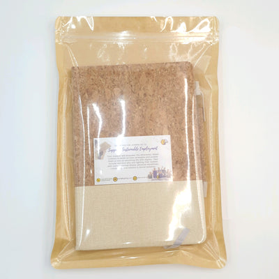 Cork Notebook and Pen Set