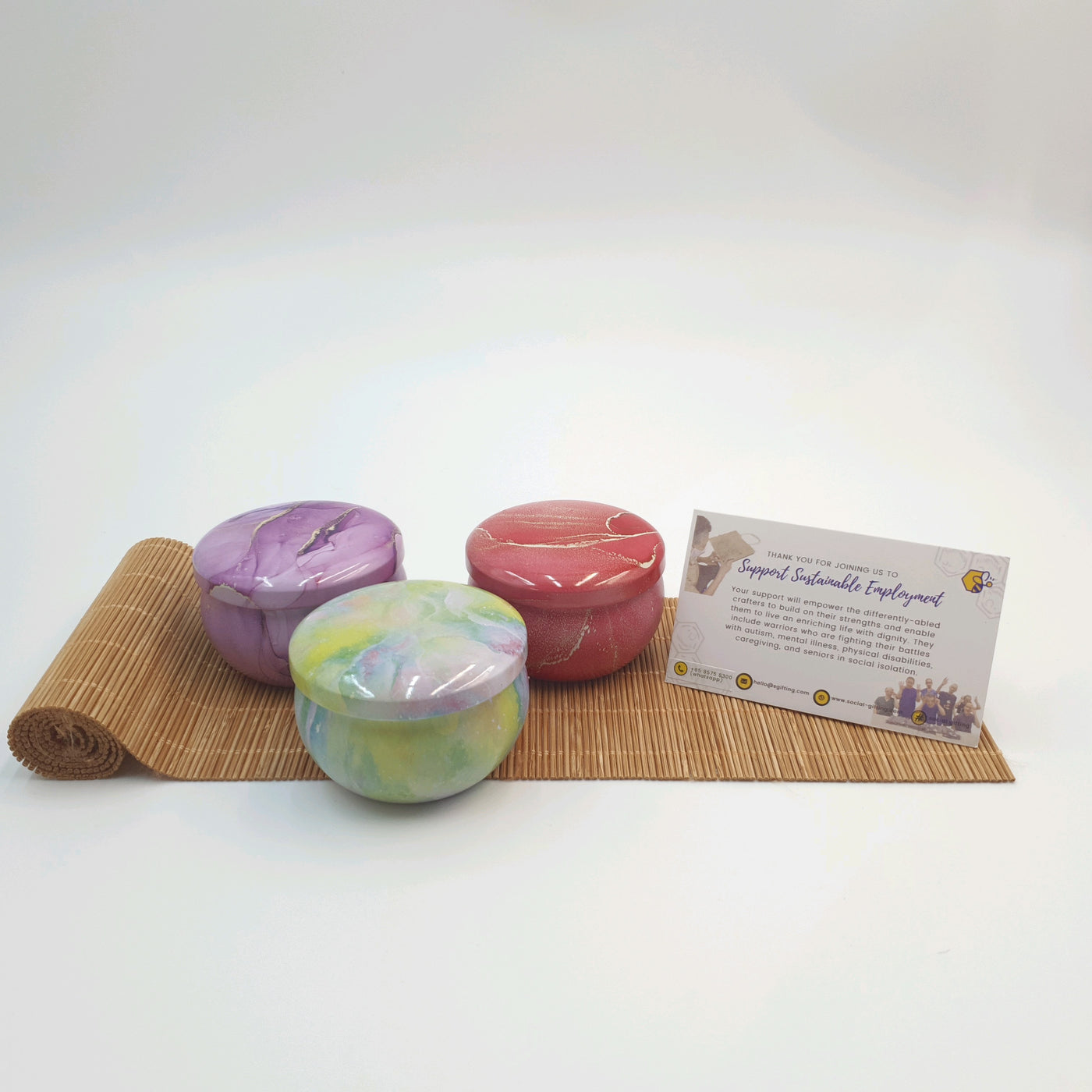 Scented Wood Wick Candles (S)