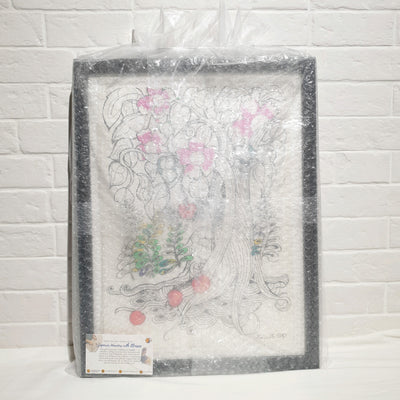 Assorted Hand-drawn Art with Frame (30 x 40)
