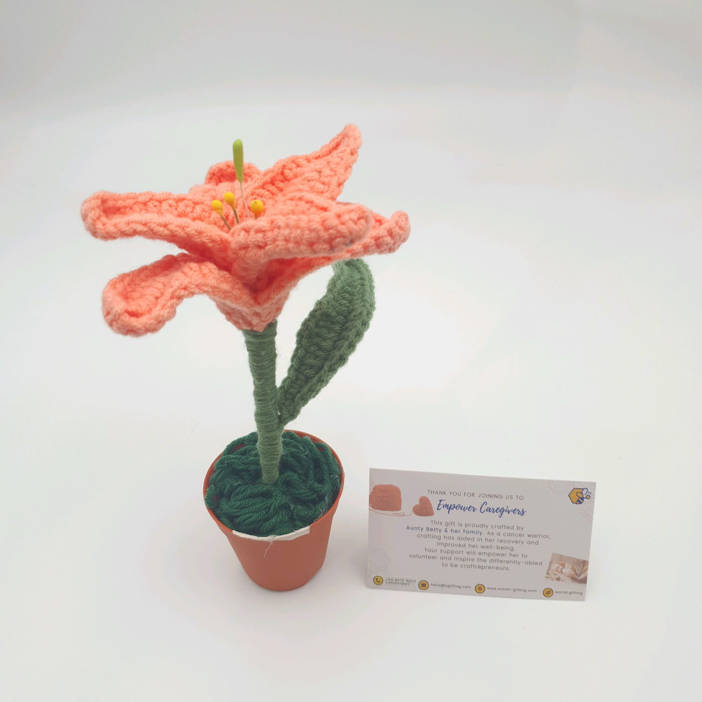 Crocheted Lily