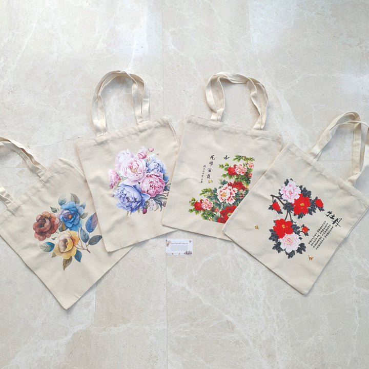Decoupage Tote Bag
