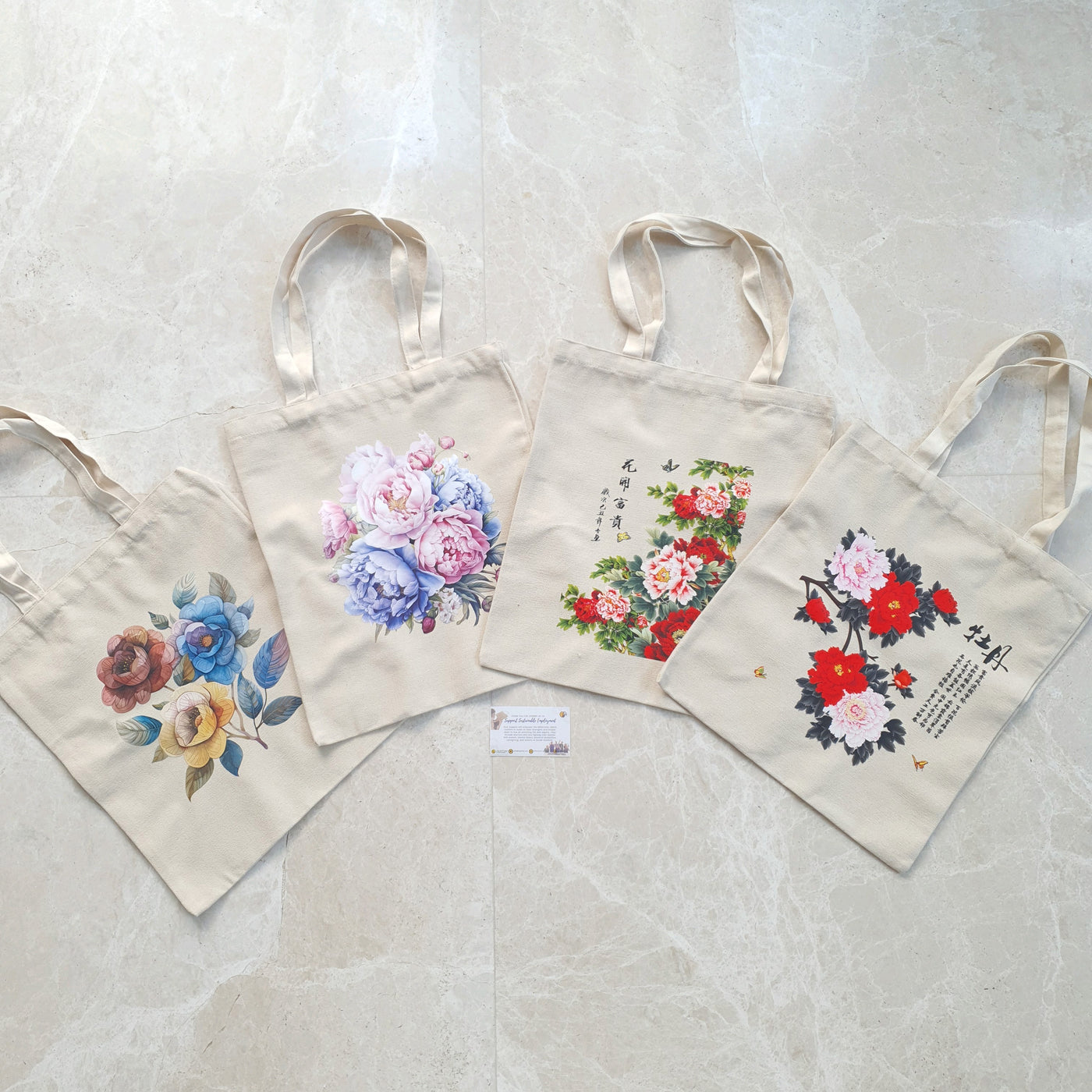 Decoupage Tote Bag