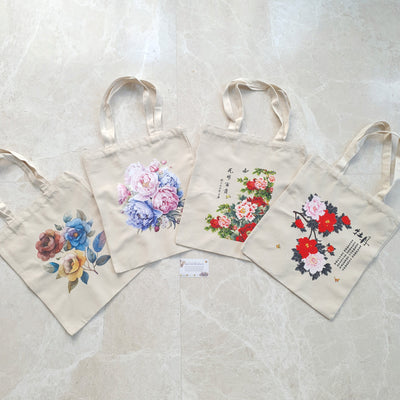 Decoupage Tote Bag