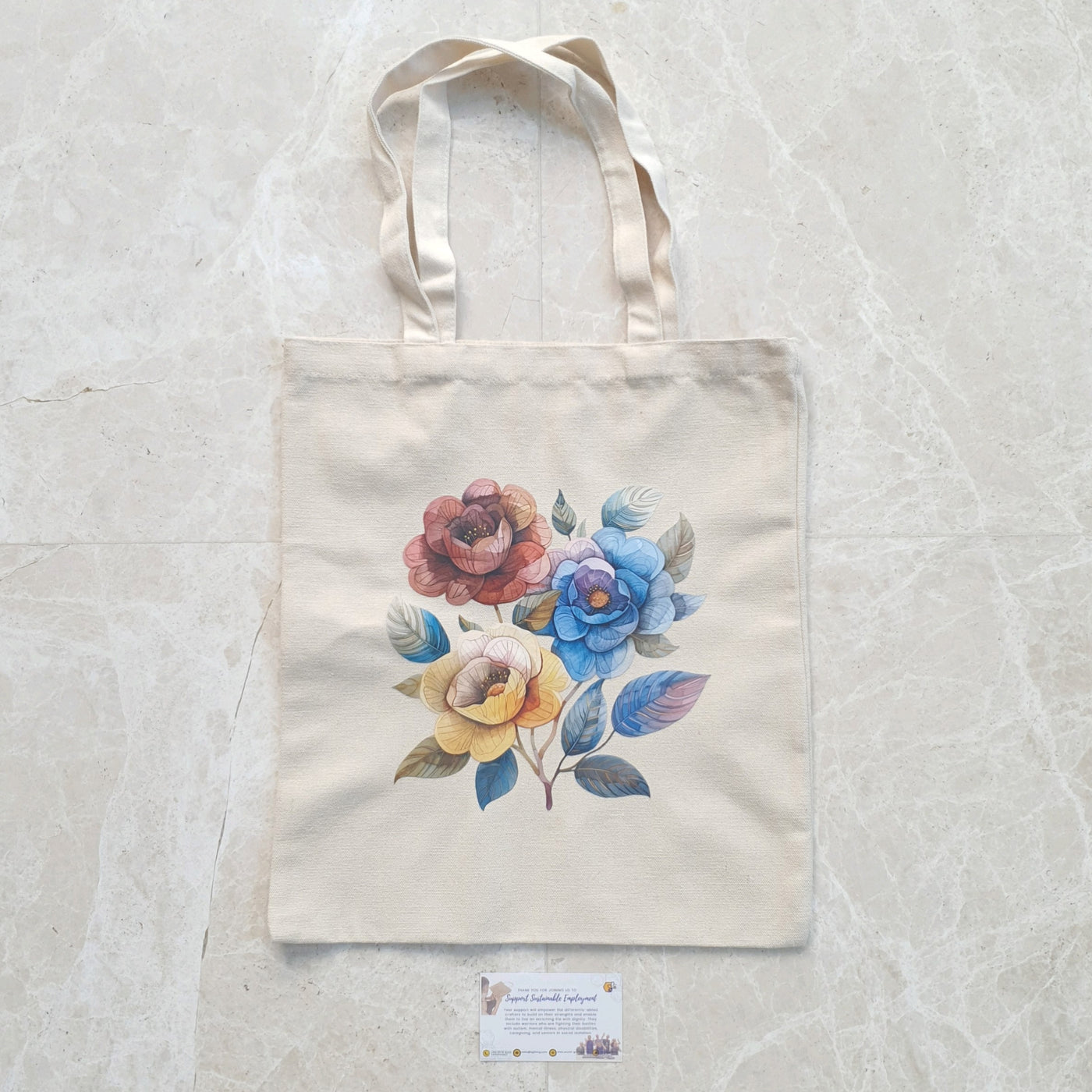Decoupage Tote Bag