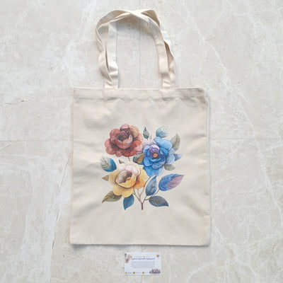 Decoupage Tote Bag