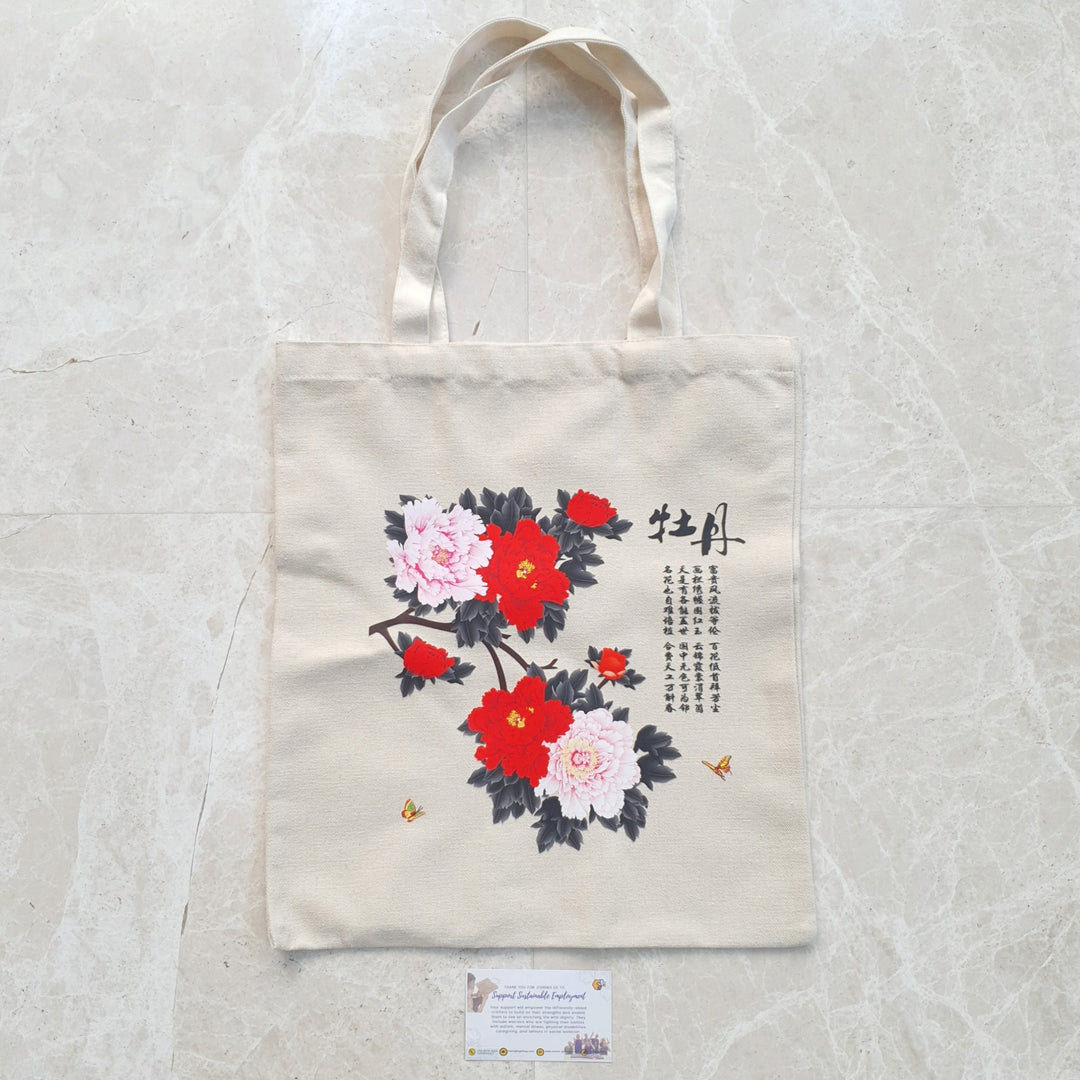 Decoupage Tote Bag